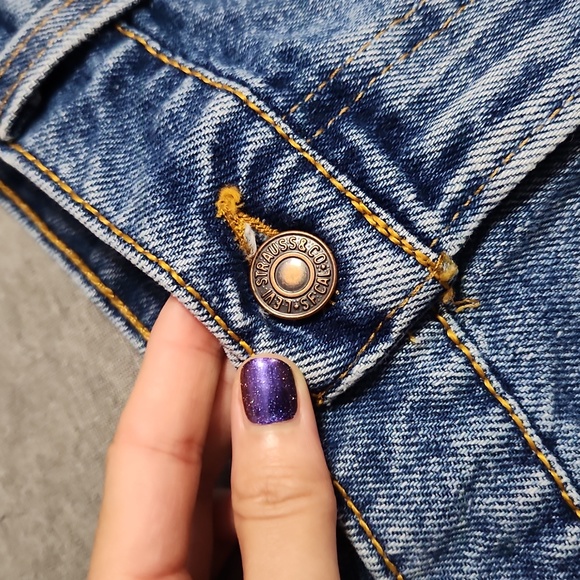 Vintage LEVI'S 550 Relaxed Fit Tapered Leg Baggy Oversized Denim Blue Dad Jeans - Picture 9 of 17